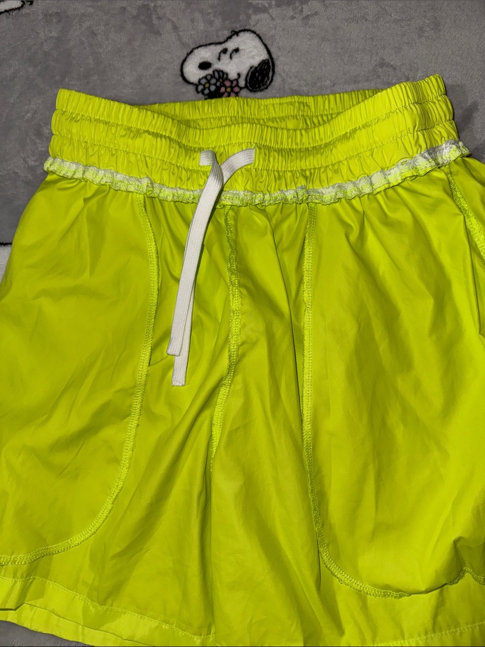 Inaka Power Neon Yellow Shorts - Picture 6 of 8